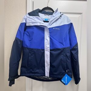 Women’s size medium Columbia Two-Tone Blue Insulated Jacket